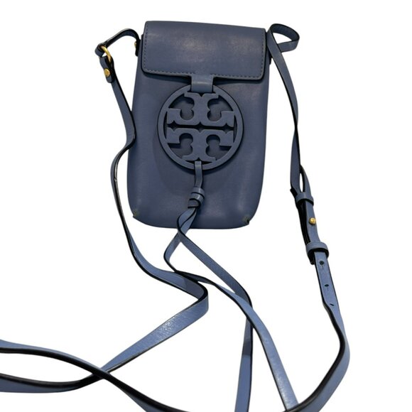 Tory Burch Miller Phone Crossbody Bluewood - Picture 8 of 12